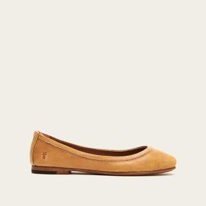 NEW Frye Carson Ballet Flat Marigold 8